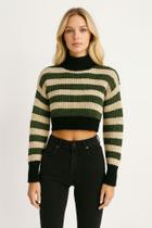 Cropped blusinha de tricot la modinha feminina Cropped blusinha de tricot la modinha feminina