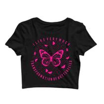 Cropped Borboleta transformação Butterfly fresh start/ RECOMEÇO Cropped Borboleta transformação Butterfly fresh start/ RECOMEÇO