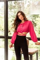 Cropped camisa