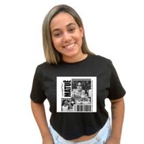 Cropped Camiseta 100% Algodão Matue Blusa feminina Cropped Camiseta 100% Algodão Matue Blusa feminina