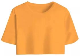 Cropped Camiseta Feminina