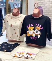 Cropped camiseta