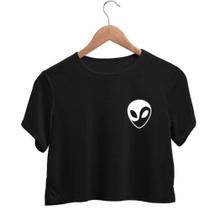 Cropped Camiseta Yin Yang Et Blusa Feminina