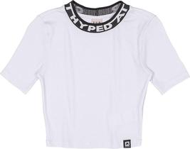 Cropped canelado branco authoria