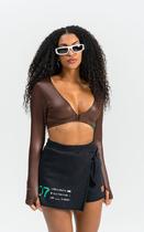 Cropped canelado dust labellamafia Cropped canelado dust labellamafia