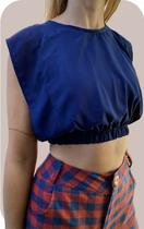Cropped Canoa Liso Cropped Canoa Liso