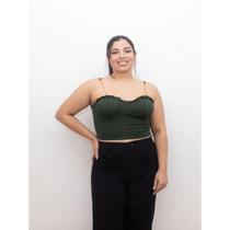 Cropped Com Bojo De Alcinha
