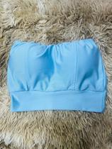 Cropped Com Bojo Feminino Estiloso Fashion