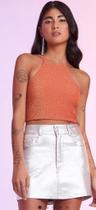 Cropped com brilho