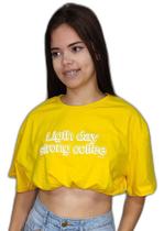 Cropped com Elástico Reveza Light Day