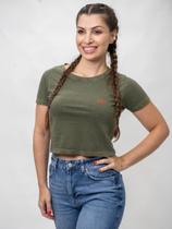 Cropped Concept Classic Verde Militar Cropped Concept Classic Verde Militar
