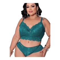 Cropped-Conjunto Lingerie- Reforçado com Detalhe Renda Francesa Cropped-Conjunto Lingerie- Reforçado com Detalhe Renda Francesa