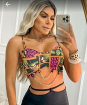 Cropped Corrente Cropped Corrente