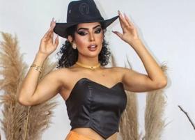 Cropped corselet preto tamanho M Cropped corselet preto tamanho M
