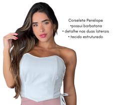 Cropped Corselet sem alça