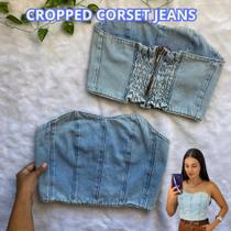 Cropped Corset Feminino Adulto