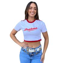 Cropped Country T-shirt Feminino Cowgirl Circuito Brahma TXC Original Cropped Country T-shirt Feminino Cowgirl Circuito Brahma TXC Original
