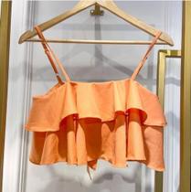 Cropped crepe Cropped crepe