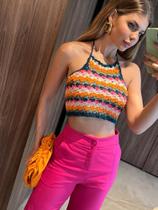 Cropped croche Cropped croche