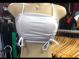 Cropped de amarração white