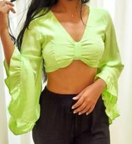 Cropped de manga Cropped de manga