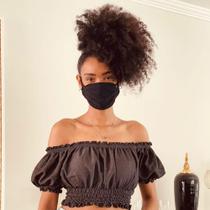 Cropped detalhe lastex