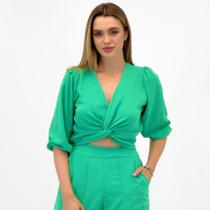Cropped Dink Manga 3/4 Feminino Cropped Dink Manga 3/4 Feminino