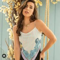 Cropped Double Sephora Mix Print Cropped Double Sephora Mix Print