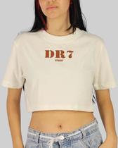 Cropped DR7 Street Classic Logo - Off White Cropped DR7 Street Classic Logo - Off White