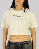 Cropped DR7 Street Logo Grafite - Off White Cropped DR7 Street Logo Grafite - Off White
