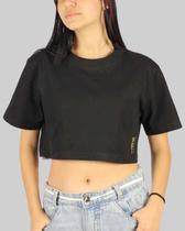 Cropped DR7 Street Mini Logo - Preto/Verde