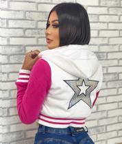 Cropped Dupla Face Planet Girls