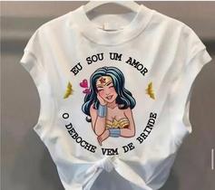 Cropped eu sou um amor