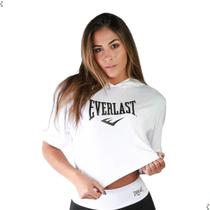 Cropped everlast com capuz pro ronda feminino Cropped everlast com capuz pro ronda feminino