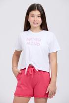 Cropped Feminina Juvenil - Attitude