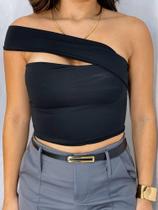 Cropped Feminino Alça Transversal Lançamento 2025