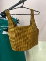 Cropped feminino bem versátil