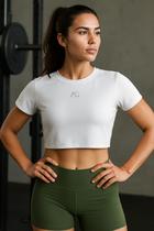 Cropped feminino branco