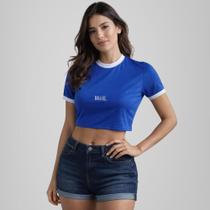 Cropped Feminino Brasil Luau Brasil Top Copa Do Mundo 2026