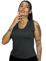 Cropped Feminino Camiseta Lisa blusa curta conforto