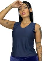 Cropped Feminino Camiseta Lisa TB moda fitnees