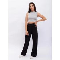 Cropped Feminino Canelado