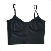 Cropped Feminino Canelado Verão Cropped Feminino Canelado Verão