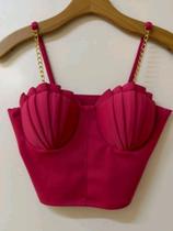 Cropped Feminino Casquinha Sereia