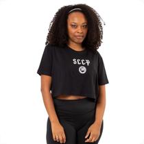 Cropped Feminino Corinthians Oficial SCCP Cropped Feminino Corinthians Oficial SCCP