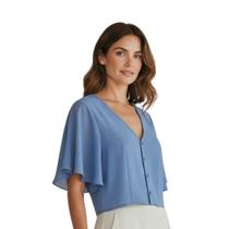 Cropped Feminino Elegante com Design Leve e Moderno