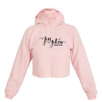 Cropped Feminino Moletom Estampa Jiu The Way Flanela Inverno