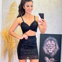 Cropped Feminino Paete com nó