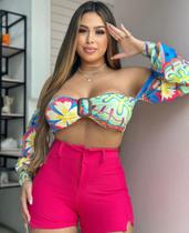 cropped feminino praiana