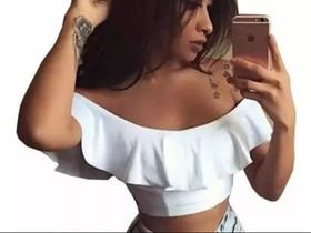 Cropped Feminino Suplex Com Bojo